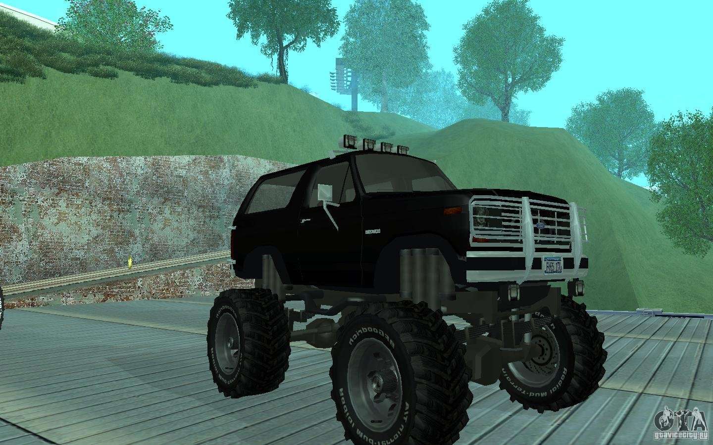 Ford bronco monster truck #9