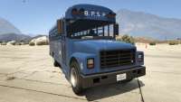 GTA 5 Vapid Prison Bus - вид спереди