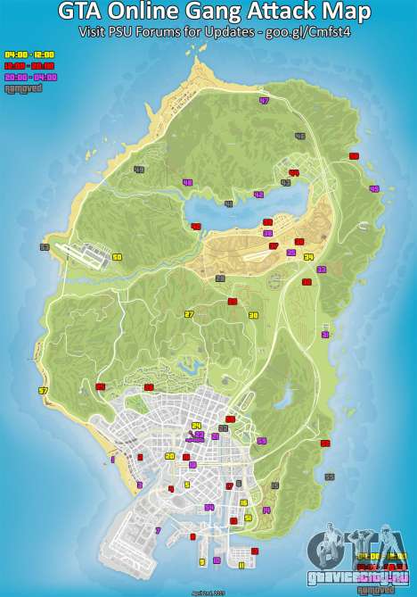 Картинка 12 Карта бандитских разборок в GTA Online