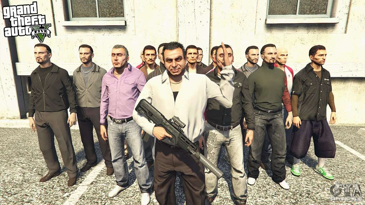 Все о бандах в GTA 5 online: где находятся, территории, карта бандитских  разборок