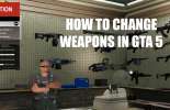 Смена оружия в ГТА 5