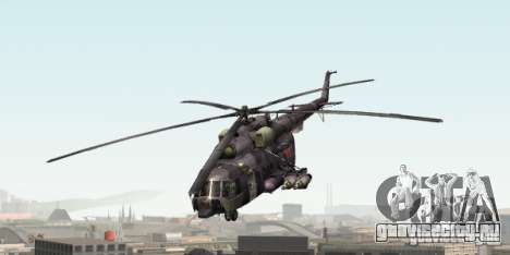 Ми-8 Серый камуфляж для GTA San Andreas