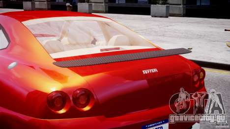 Ferrari 612 Scaglietti custom для GTA 4