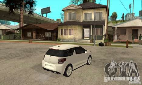 Citroen DS3 2010 для GTA San Andreas