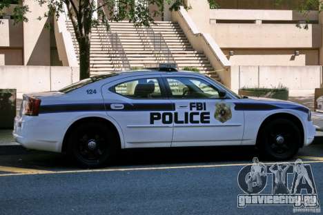 Dodge Charger FBI Police для GTA 4
