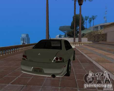 Mitsubishi Lancer Evolution VIII для GTA San Andreas