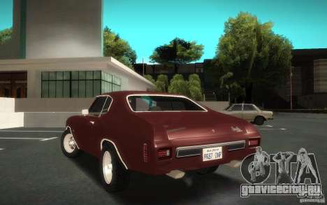 Chevrolet Chevelle SS для GTA San Andreas