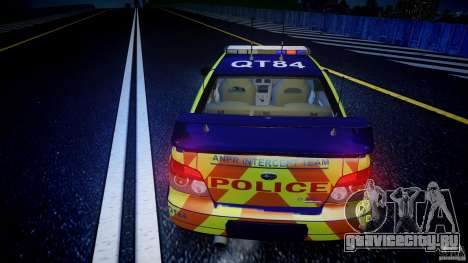 Subaru Impreza WRX Police [ELS] для GTA 4