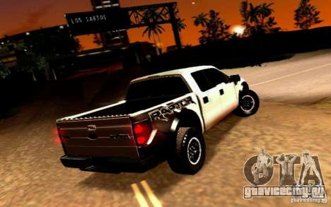 Ford Raptor Crewcab 2012 для GTA San Andreas