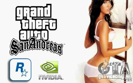 Экраны загрузки Megan Fox для GTA San Andreas
