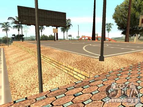 Новая баскетбольная площадка в Лос Сантосе для GTA San Andreas