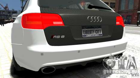 Audi RS6 Avant 2010 Carbon Edition для GTA 4