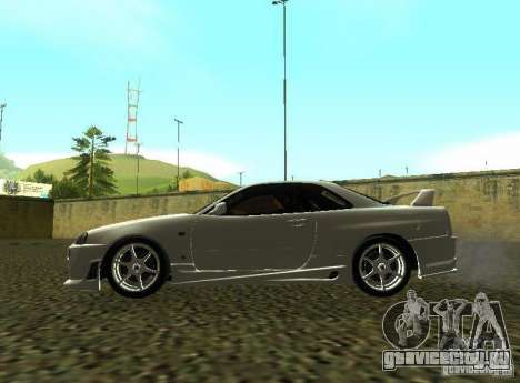 Nissan Skyline GTR-34 для GTA San Andreas