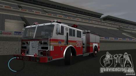 NEW Fire Truck для GTA 4