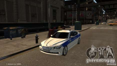 BMW 550i Azeri Police YPX для GTA 4
