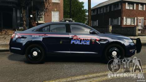 Ford Taurus 2010 Atlanta Police [ELS] для GTA 4