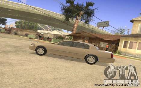 Lincoln Towncar Secret Service для GTA San Andreas