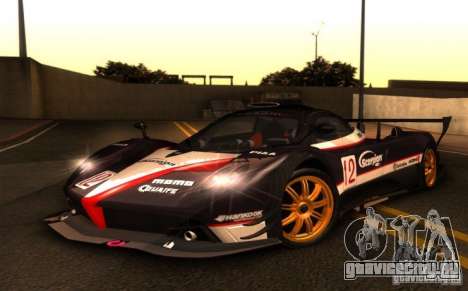 Pagani Zonda R для GTA San Andreas