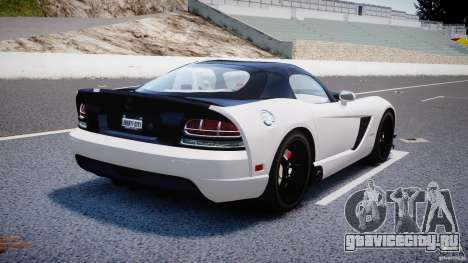 Dodge Viper SRT-10 ACR 2009 v2.0 [EPM] для GTA 4
