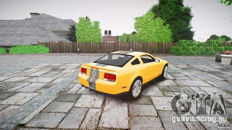 Shelby GT 500 KR 2008 K.I.T.T. для GTA 4