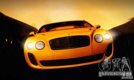 Bentley Continental Supersports для GTA San Andreas