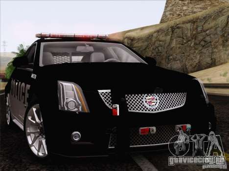 Cadillac CTS-V Police Car для GTA San Andreas