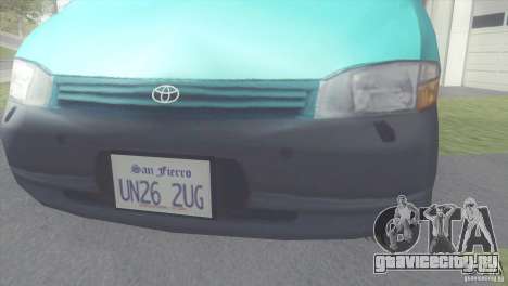 Toyota Granvia для GTA San Andreas