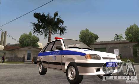 ВАЗ 2114 Полиция для GTA San Andreas
