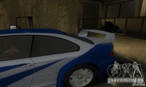 BMW M3 Tuneable для GTA San Andreas
