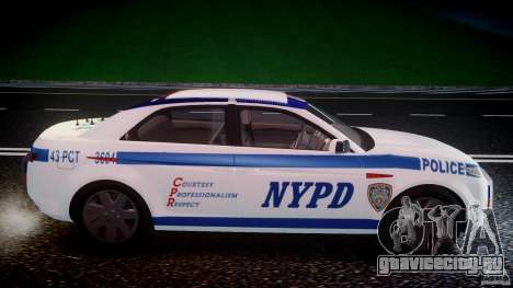 Carbon Motors E7 Concept Interceptor NYPD [ELS] для GTA 4