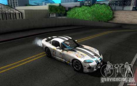 Dodge Viper GTS Coupe TT Black Revel для GTA San Andreas
