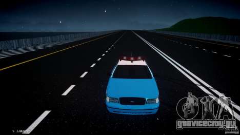 Ford Crown Victoria Classic Blue NYPD Scheme для GTA 4