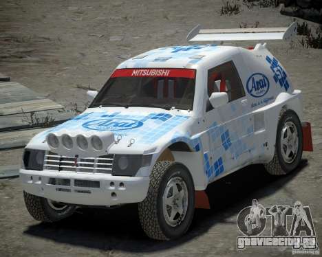 Mitsubishi Pajero Proto Dakar EK86 винил 3 для GTA 4