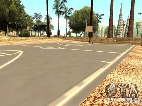 Новая баскетбольная площадка в Лос Сантосе для GTA San Andreas