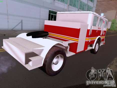 Seagrave Tiller Truck для GTA San Andreas