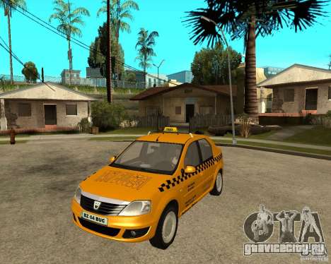 Dacia Logan Taxi Bucegi для GTA San Andreas