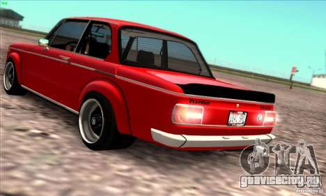 BMW 2002 Turbo для GTA San Andreas