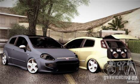 Fiat Punto Evo 2010 Edit для GTA San Andreas