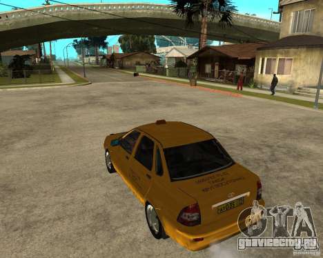 ВАЗ 2170 "Приора" Такси для GTA San Andreas