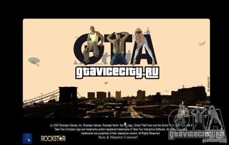 GTAViciCity.RU LoadScreens для GTA San Andreas
