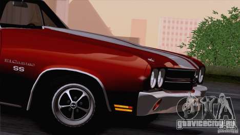 Chevrolet El Camino SS 70 Fixed Version для GTA San Andreas