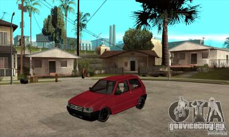 Fiat Uno Fire для GTA San Andreas