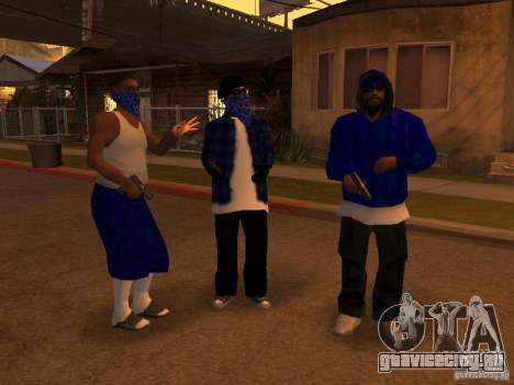 Crips Gang для GTA San Andreas