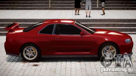 Nissan Skyline GT-R 34 V-Spec для GTA 4