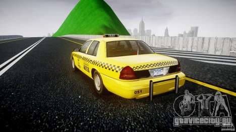 Ford Crown Victoria Raccoon City Taxi для GTA 4