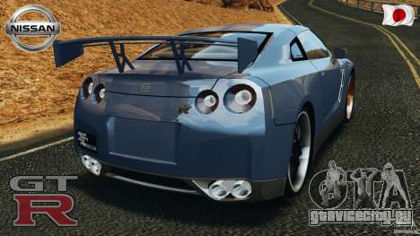 Nissan GT-R 35 rEACT v1.0 для GTA 4