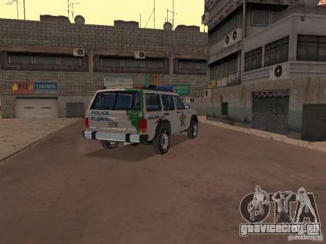 Jeep Cherokee Police 1988 для GTA San Andreas