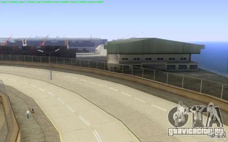 Бетонные дороги Лос-Сантос Beta для GTA San Andreas