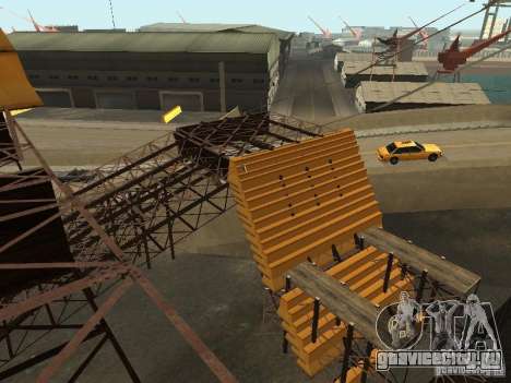 Huge MonsterTruck Track для GTA San Andreas