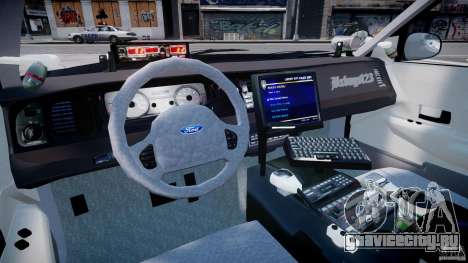 Ford Crown Victoria SFPD K9 Unit [ELS] для GTA 4